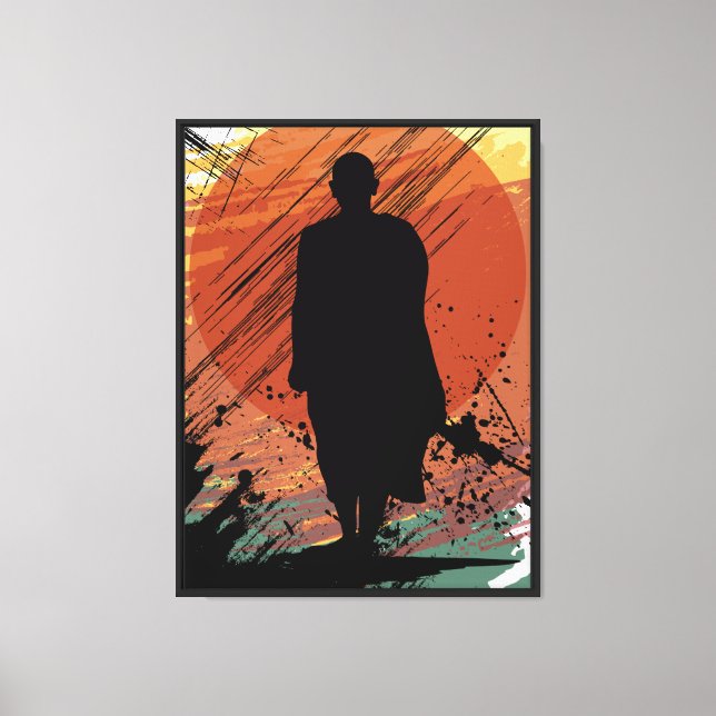 Lienzo La calma dentro del caos (Anverso)