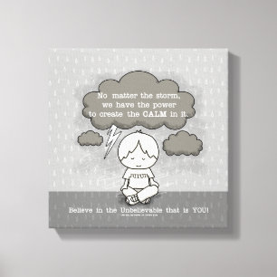 Lienzo La calma en la tormenta