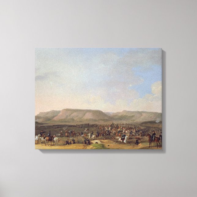 Lienzo La captura de Shumla, 1860 (Anverso)