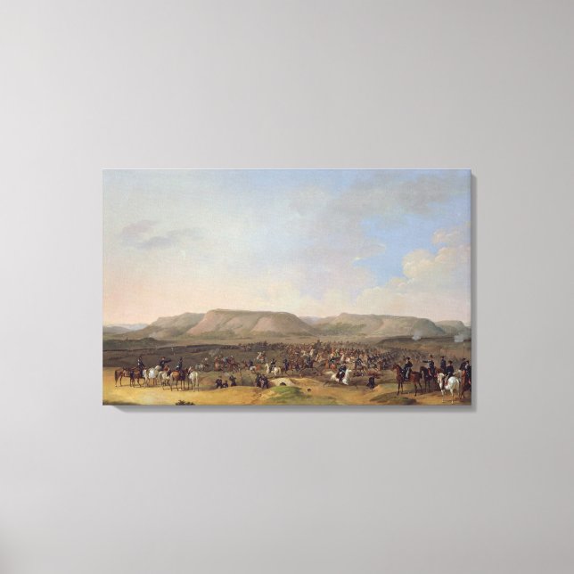 Lienzo La captura de Shumla, 1860 (Anverso)