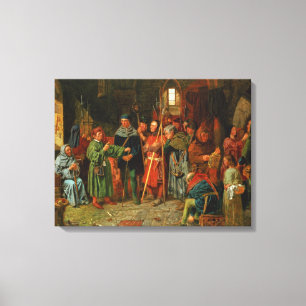 Lienzo La carga del Dogberry al reloj