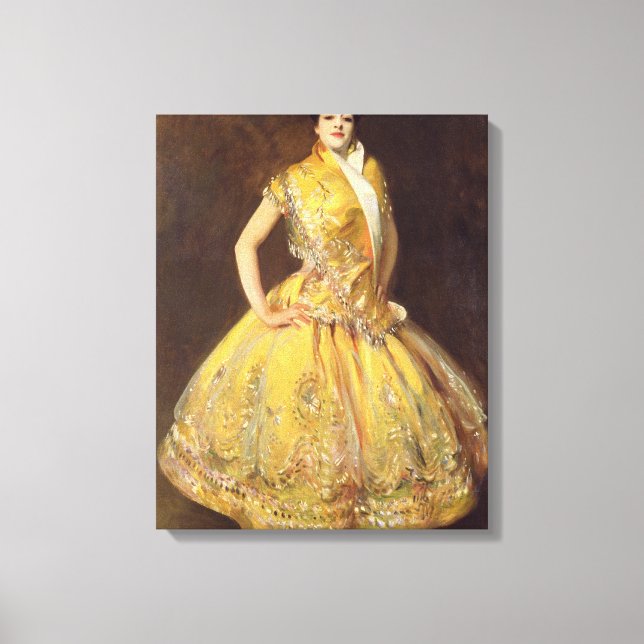 Lienzo La Carmencita, 1890 (Anverso)