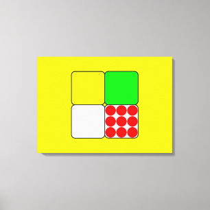 Lienzo La carrera de ciclismo Jerseys 3 Amarillo