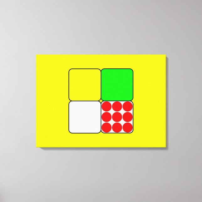 Lienzo La carrera de ciclismo Jerseys 3 Amarillo (Anverso)