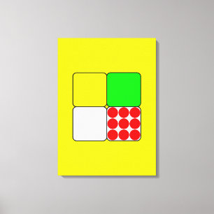 Lienzo La carrera de ciclismo Jerseys 3 Amarillo