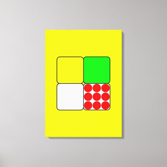 Lienzo La carrera de ciclismo Jerseys 3 Amarillo (Anverso)