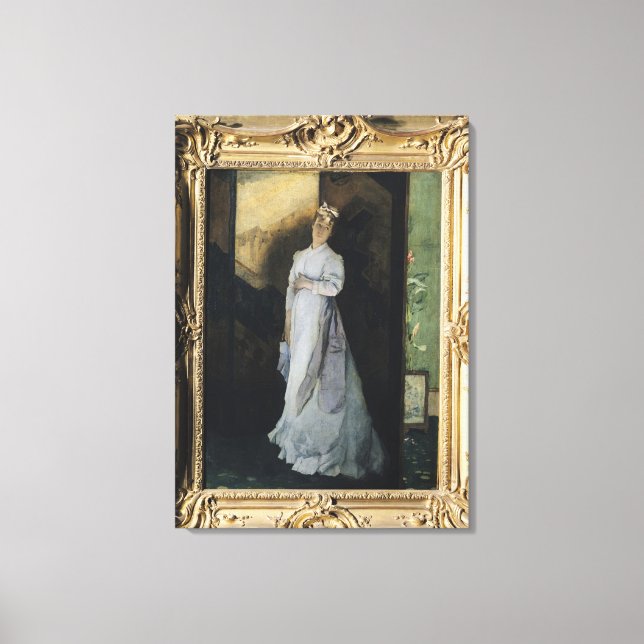 Lienzo La carta de disolución, c.1867 (Anverso)