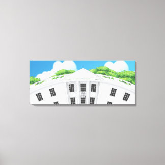 Lienzo La Casa Blanca
