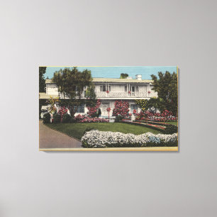 Lienzo La casa de George Burns y Gracie Allen