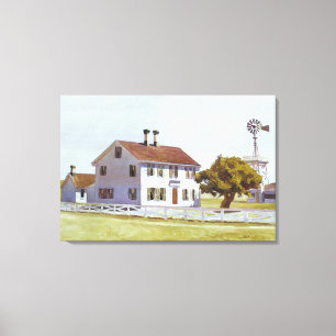 Lienzo La casa de los ricos