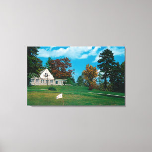 Lienzo La casa del club de campo de Hendersonville
