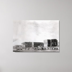 Lienzo La casa del consejo, Calcutta