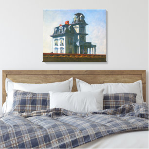 Lienzo La casa junto al ferrocarril   Edward Hopper  