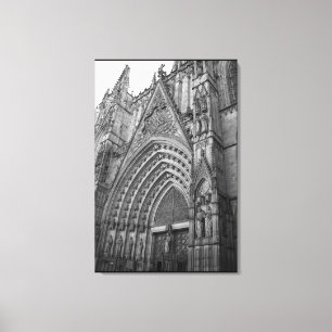 Lienzo La Catedral Wrapped Canvas Photo Print (Barcelona)