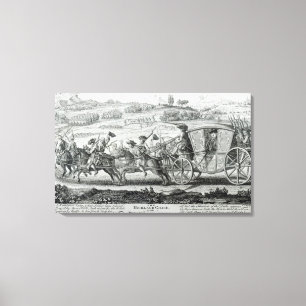 Lienzo La caza de la montaña, el 21 de febrero de 1745