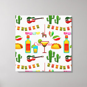 Lienzo La celebración de Cinco de Mayo Thunder_Cove