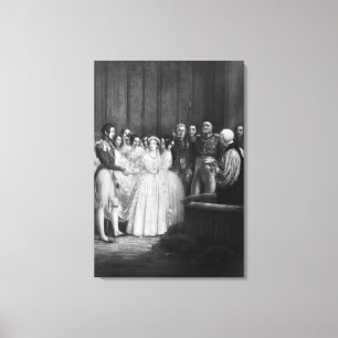 Lienzo La ceremonia del boda
