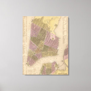 Lienzo La ciudad de Nueva York
