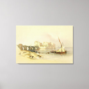 Lienzo La ciudadela de Sidon, el 28 de abril de 1839,