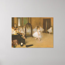 Lienzo La clase de baile (1870) Edgar Degas