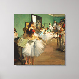 Lienzo La clase de baile | Edgar Degas