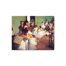 La clase de danza de Edgar Degas