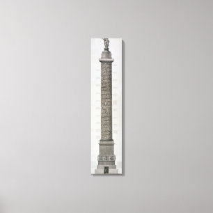 Lienzo La columna de Trajan (grabado)