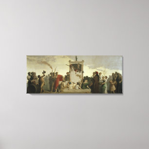 Lienzo La comedia humana, c.1852
