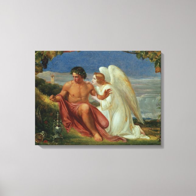 Lienzo La conciencia despertada (Anverso)