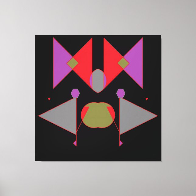 Lienzo La Conexión Space Martini III (Anverso)