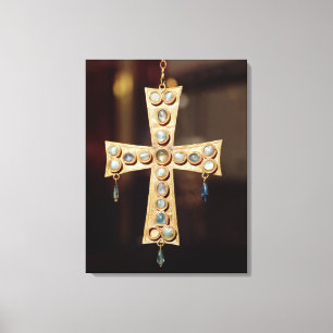 Lienzo La corona votiva de un rey visigol