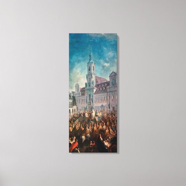 Lienzo La coronación de la emperatriz (Anverso)