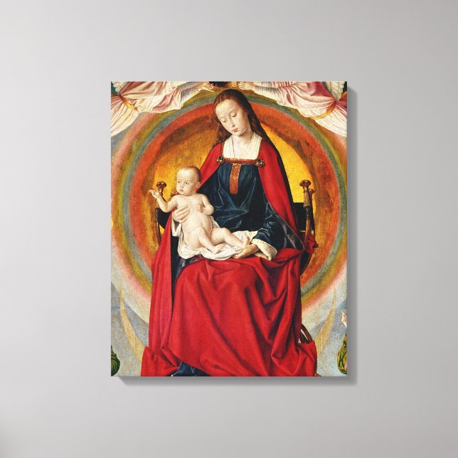 Lienzo La coronación de la Virgen (Anverso)