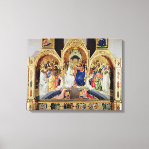 Lienzo La coronación de la Virgen