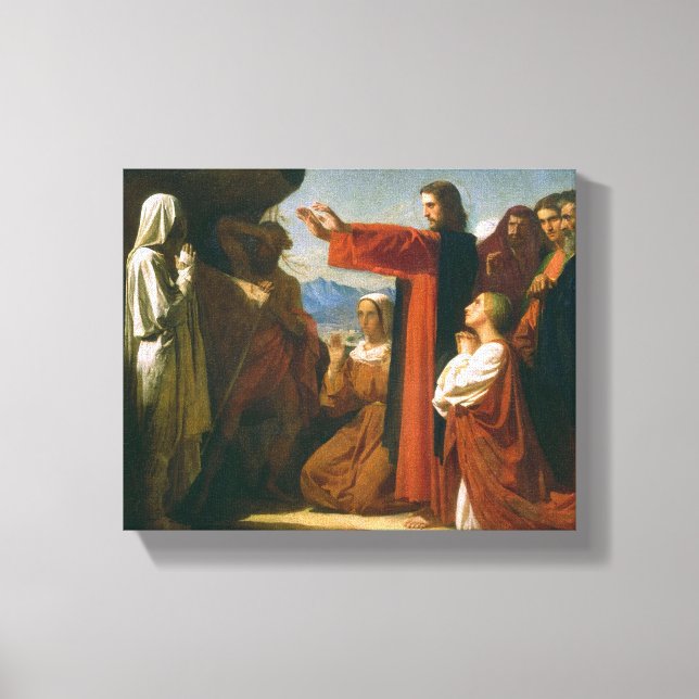 Lienzo La cosecha de los Lázaro (Anverso)
