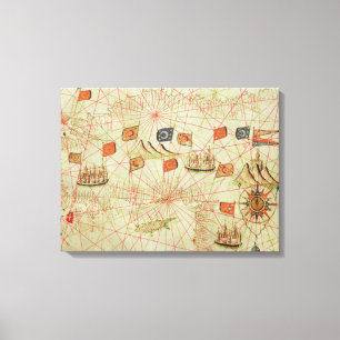 Lienzo La costa de Turquía y de Chipre