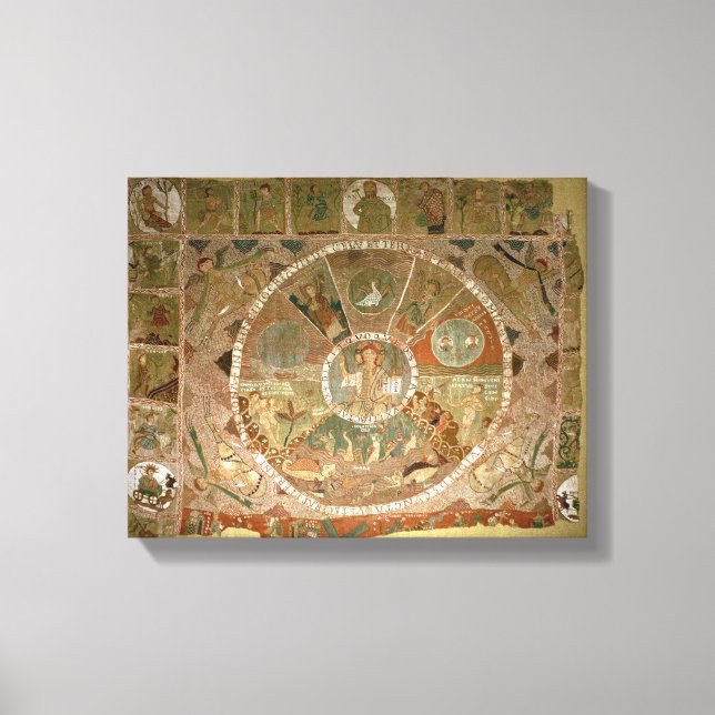 Lienzo La creación (Anverso)