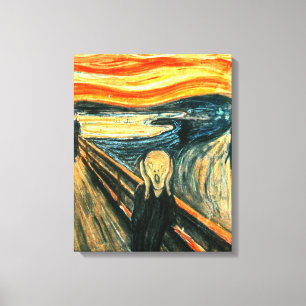 Lienzo La crema de Edvard Munch