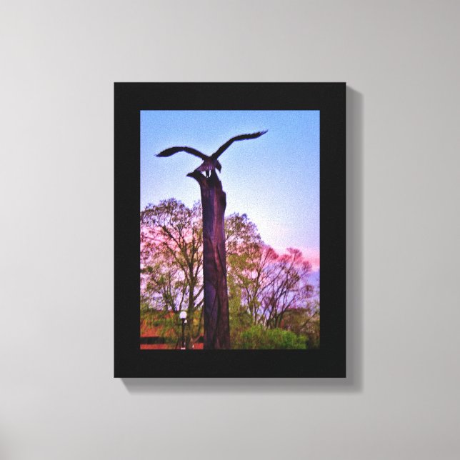 Lienzo La Crosse Eagle (Anverso)