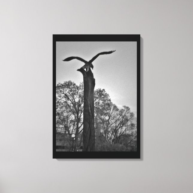 Lienzo La Crosse Eagle (Anverso)