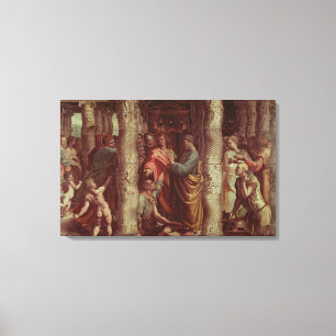 Lienzo La curación del hombre cojo (personalizado del Sis