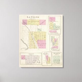 Lienzo La Cygne, Uniontown, Hiattville, Fulton, Kansas