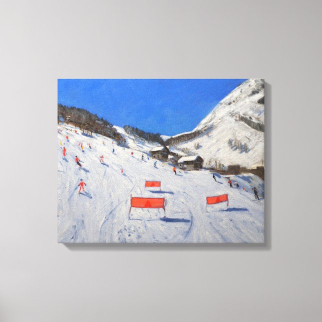 Lienzo La Daille Val-d'Isere 2009 (Anverso)