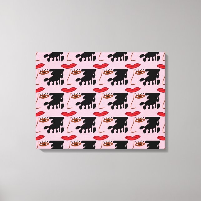 Lienzo La Dama (Anverso)