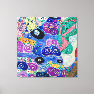 Lienzo La dama de Gustav Klimt