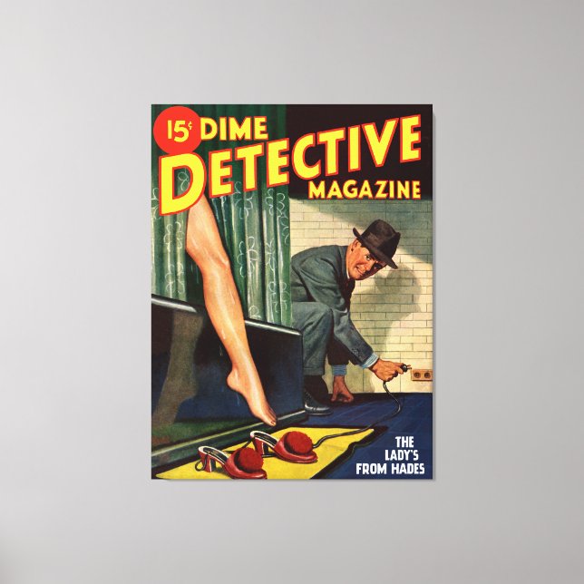 Lienzo La dama de Hades (Anverso)