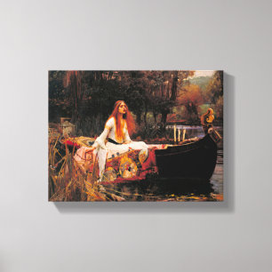 Lienzo La Dama de Shalott John William Waterhouse