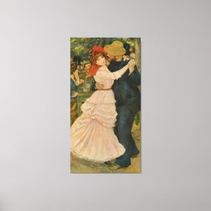 Lienzo La danza de Pierre-Auguste Renoir en Bougival