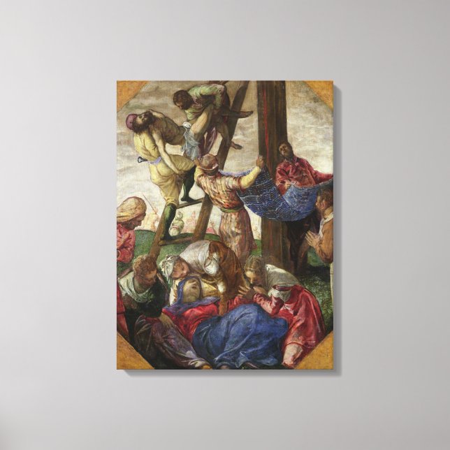 Lienzo La descendencia de la cruz, c.1560-65 (Anverso)