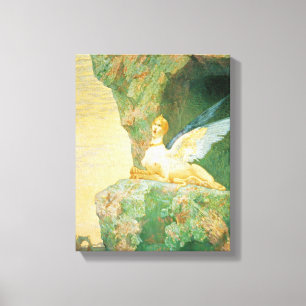 Lienzo La desesperación de la esfinge, 1890